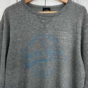 Hard Rock Hotel 2XL Gray Graphic Print Knit Crewneck Sweater Sweatshirt Mens